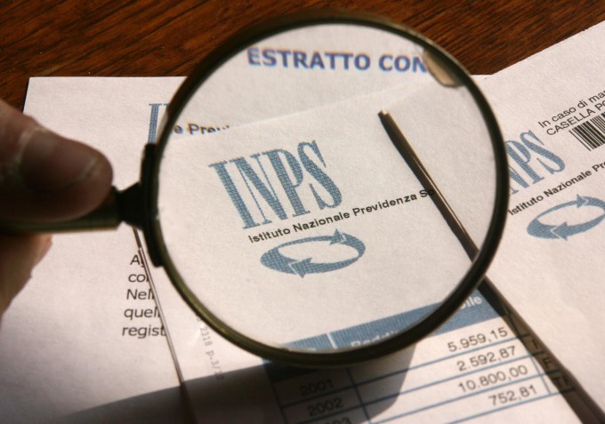 Un documento dell'Inps